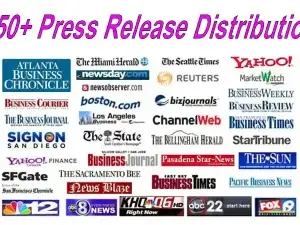 250+ Press Release Distribution