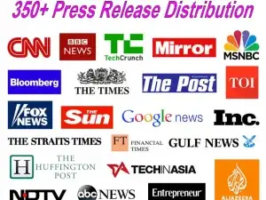 350+ Press Release Distribution