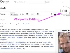 Wikipedia Editing